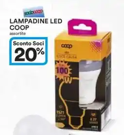 Ipercoop Lampadine led COOP offerta