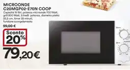 Ipercoop MICROONDE C20MGP02-E70N COOP offerta