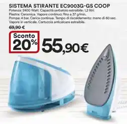 Ipercoop SISTEMA STIRANTE EC9003G-GS COOP offerta