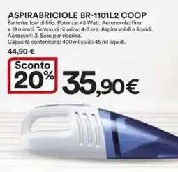 Ipercoop ASPIRABRICIOLE BR-1101L2 COOP offerta