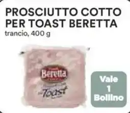 Ipercoop Prosciutto cotto per toast BERETTA offerta