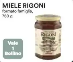 Ipercoop MIELE RIGONI formato famiglia offerta