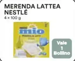 Ipercoop Merenda lattea NESTLÉ offerta