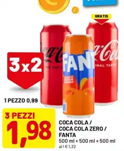 DPiù COCA COLA offerta