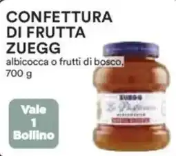 Ipercoop Confettura di frutta ZUEGG offerta