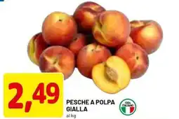 DPiù Pesche a polpa gialla offerta