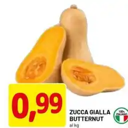 DPiù Zucca gialla butternut offerta