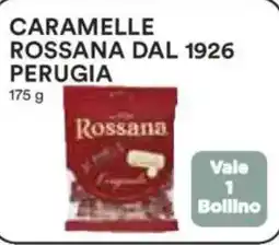 Ipercoop Caramelle rossana dal 1926 perugia offerta
