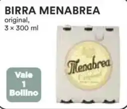 Ipercoop Birra MENABREA offerta