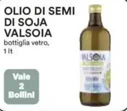 Ipercoop Olio di semi di soja VALSOIA offerta