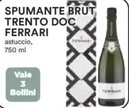 Ipercoop Spumante brut trento doc FERRARI offerta