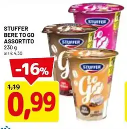 DPiù STUFFER Bere to go assortito offerta