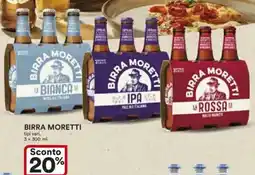 Ipercoop Birra MORETTI offerta