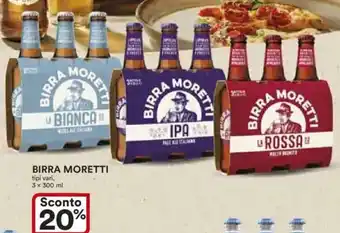 Ipercoop Birra MORETTI offerta