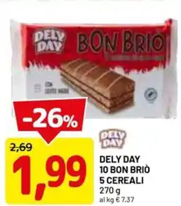 DPiù DELY DAY Bon brio 5 cereali offerta