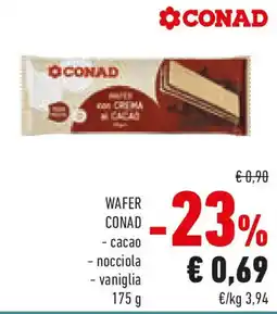 Conad Wafer CONAD offerta