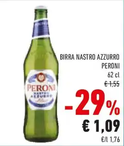 Conad Birra nastro azzurro PERONI offerta