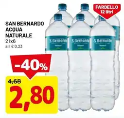 DPiù San bernardo acqua naturale offerta