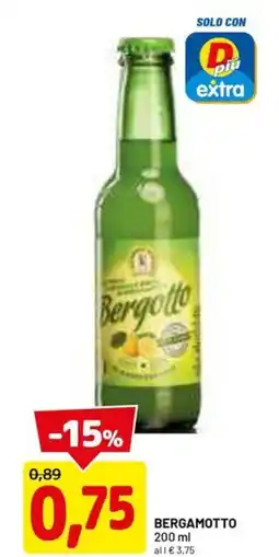 DPiù Bergamotto offerta