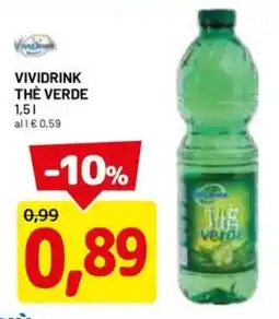 DPiù VIVIDRINK Thè verde offerta