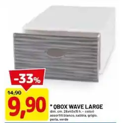 DPiù Qbox wave large offerta