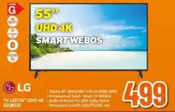 Expert LG TV LED 55" UHD 4K 55QNED offerta