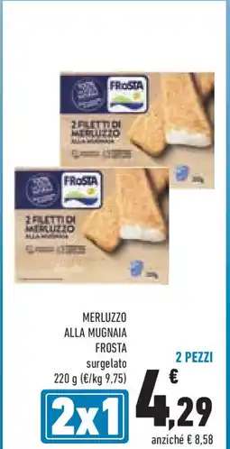Conad Superstore Merluzzo alla mugnaia FROSTA offerta