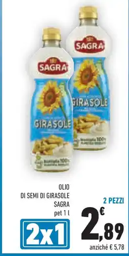 Conad Superstore Olio di semi di girasole SAGRA offerta