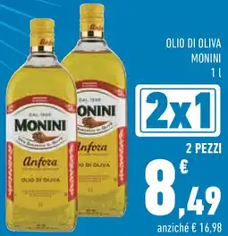 Conad Superstore Olio di oliva MONINI offerta