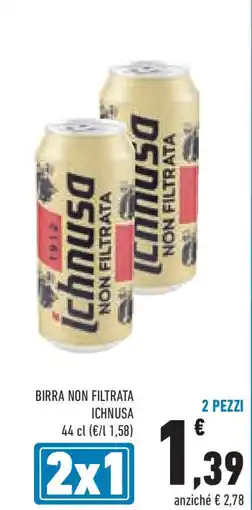 Conad Superstore Birra non filtrata ICHNUSA offerta