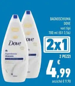 Conad Superstore Bagnoschiuma DOVE offerta