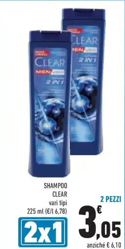 Conad Superstore Shampoo CLEAR offerta
