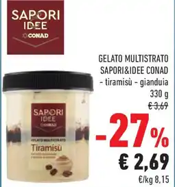 Conad Superstore Gelato multistrato SAPORI&IDEE CONAD offerta