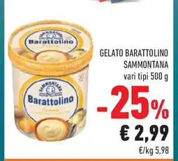 Conad Superstore Gelato barattolino SAMMONTANA offerta