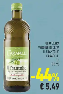 Conad Superstore Olio extra vergine di oliva il frantolio CARAPELLI offerta