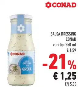 Conad Superstore Salsa dressing CONAD offerta