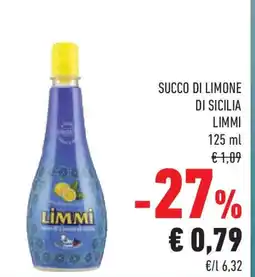 Conad Superstore Succo di limone di sicilia LIMMI offerta