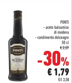 Conad Superstore PONTI -aceto balsamico offerta