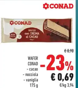 Conad Superstore Wafer CONAD offerta
