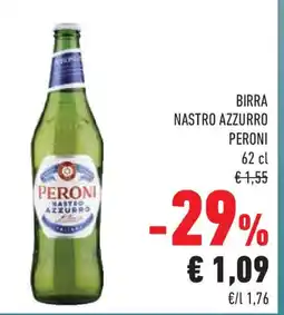 Conad Superstore Birra nastro azzurro PERONI offerta