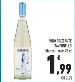Conad Superstore Vino frizzante TAVERNELLO offerta