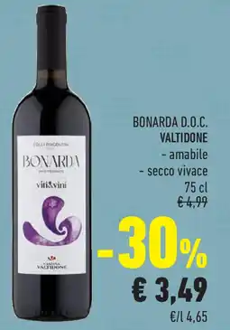 Conad Superstore Bonarda d.o.c. valtidone offerta