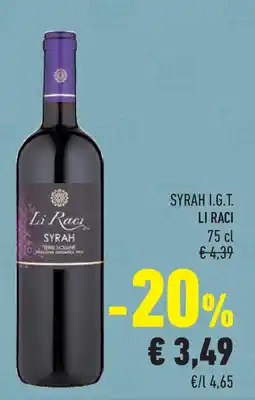 Conad Superstore Syrah i.g.t. LI RACI offerta