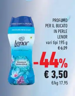 Conad Superstore Profumo per il bucato in perle LENOR offerta