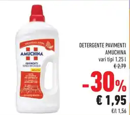 Conad Superstore Detergente pavimenti AMUCHINA offerta