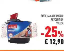 Conad Superstore Sistema supermocio revolution VILEDA offerta