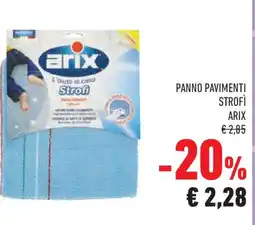 Conad Superstore Panno pavimenti strofì ARIX offerta