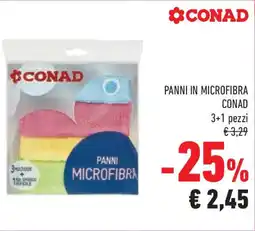 Conad Superstore Panni in microfibra CONAD offerta