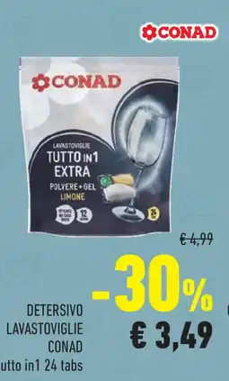 Conad Superstore Detersivo lavastoviglie CONAD offerta