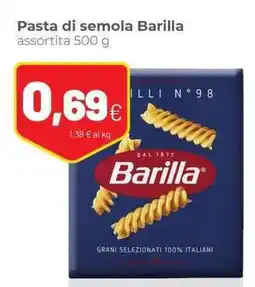 Coop Pasta di semola Barilla assortita offerta